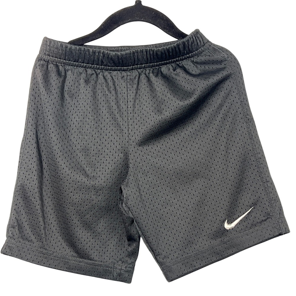 Nike Kids Gray White‎ Pull On Sporty Athletic Comfortable Shorts Boys 5-6 Years